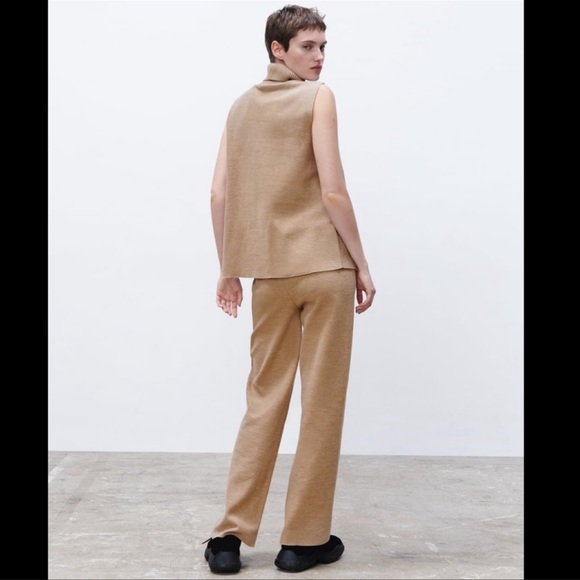 ZARA SOFT KNIT VEST TOP | SIZE: M | NWT - Picture 4 of 8